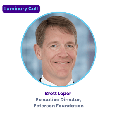 brett loper executive director, peterson foundation