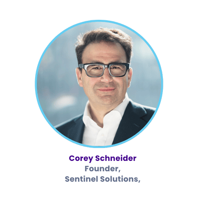 corey schneider founder, sentinel solutions,