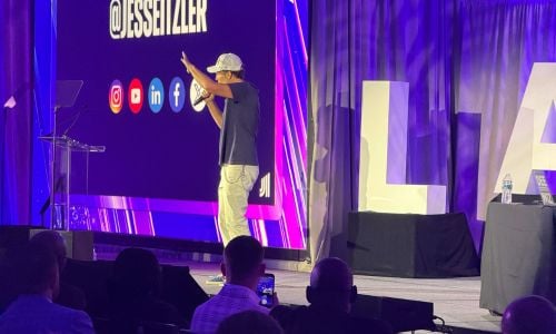 Jesse Itzler on the LMAP 2026 stage