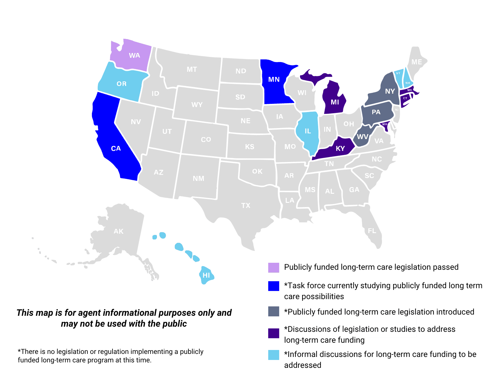 Long Term Care Map